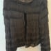 Zara Basic Black Fringe Tassel jacket blazer in medium NWOT