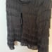 Zara Basic Black Fringe Tassel jacket blazer in medium NWOT