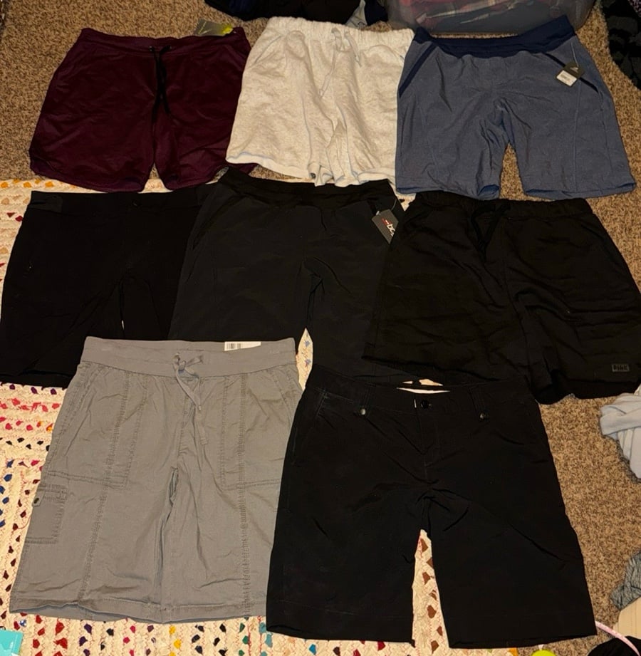 Lot of women’s shorts