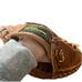 Vintage Wilson A9860 Softball Catchers Mitt Made In USA NWOT Brown Leather