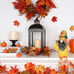 Fall Decor for Home, LED Candle Lantern Decorative Outdoor Decor, 15.8 inches
