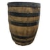 Decorative Vintage Barrel (11.5” Tall And About 8.5” Diameter And Just Under 7lb