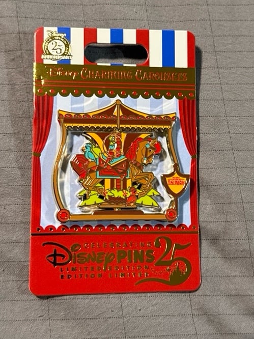 Charming Carousel Disney pin New