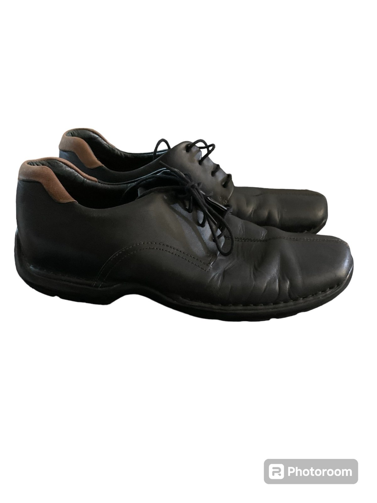 Cole Haan men’s size 11 M Black Leather Oxfords Lace ups Driving shoes