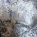 Jacadi Girls Long Sleeve Floral Blouse White Blue 36 Months