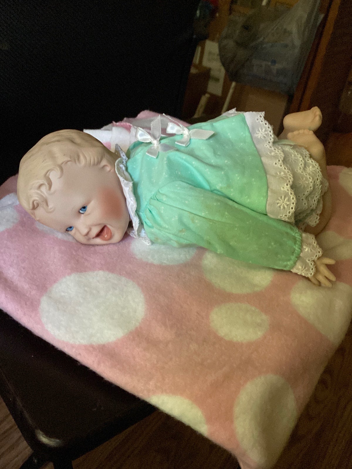 Porcelain baby doll