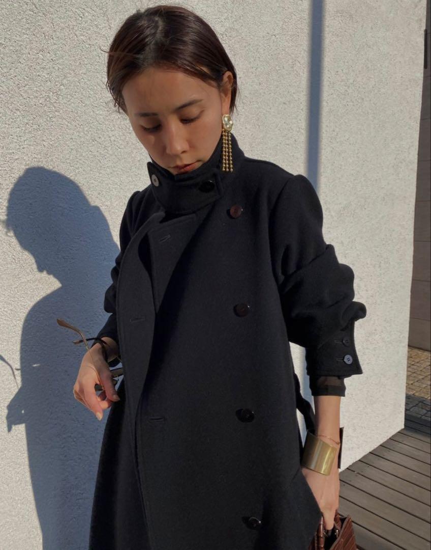 Amergi VINTAGE】 POOFY FLARE LONG COAT