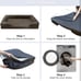 Extra Large Bolstered Designed Dog Bed