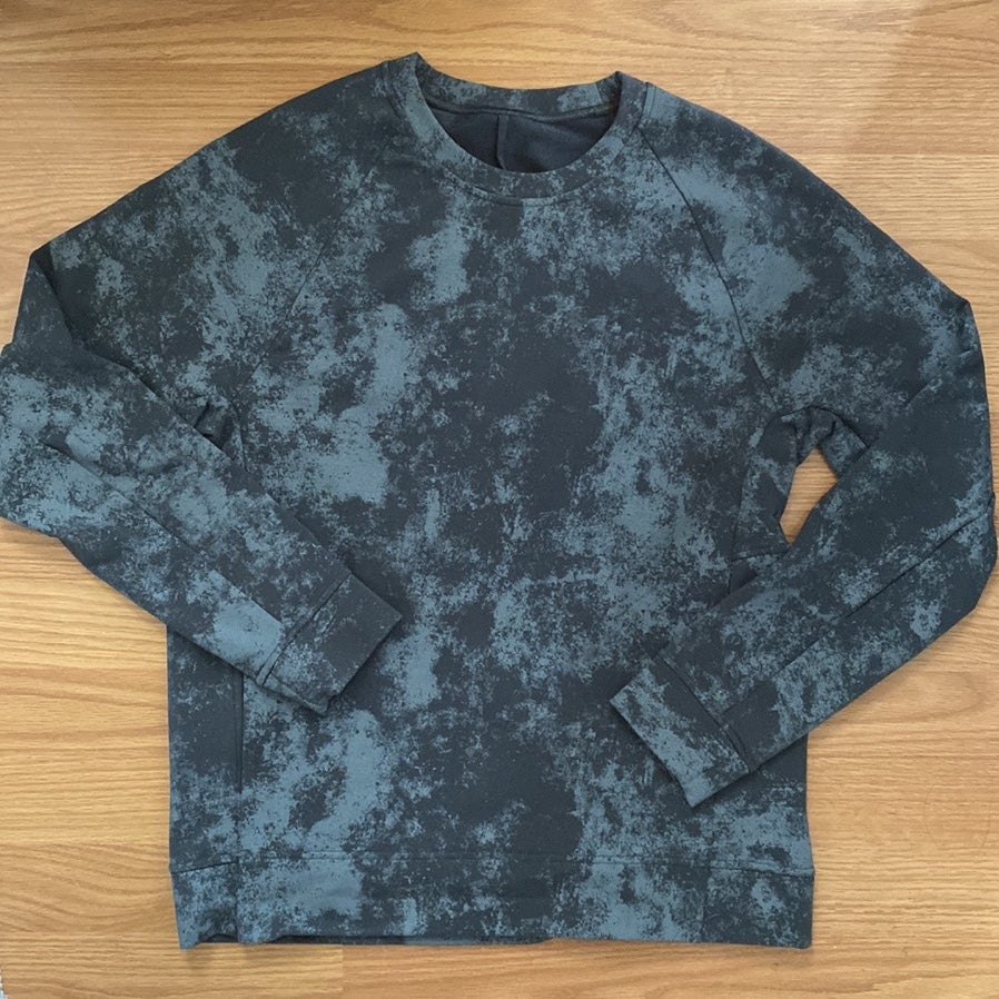 ❤️ Lululemon City Sweat Pullover Crew Astral Graphite Grey Asphalt Grey NWOT