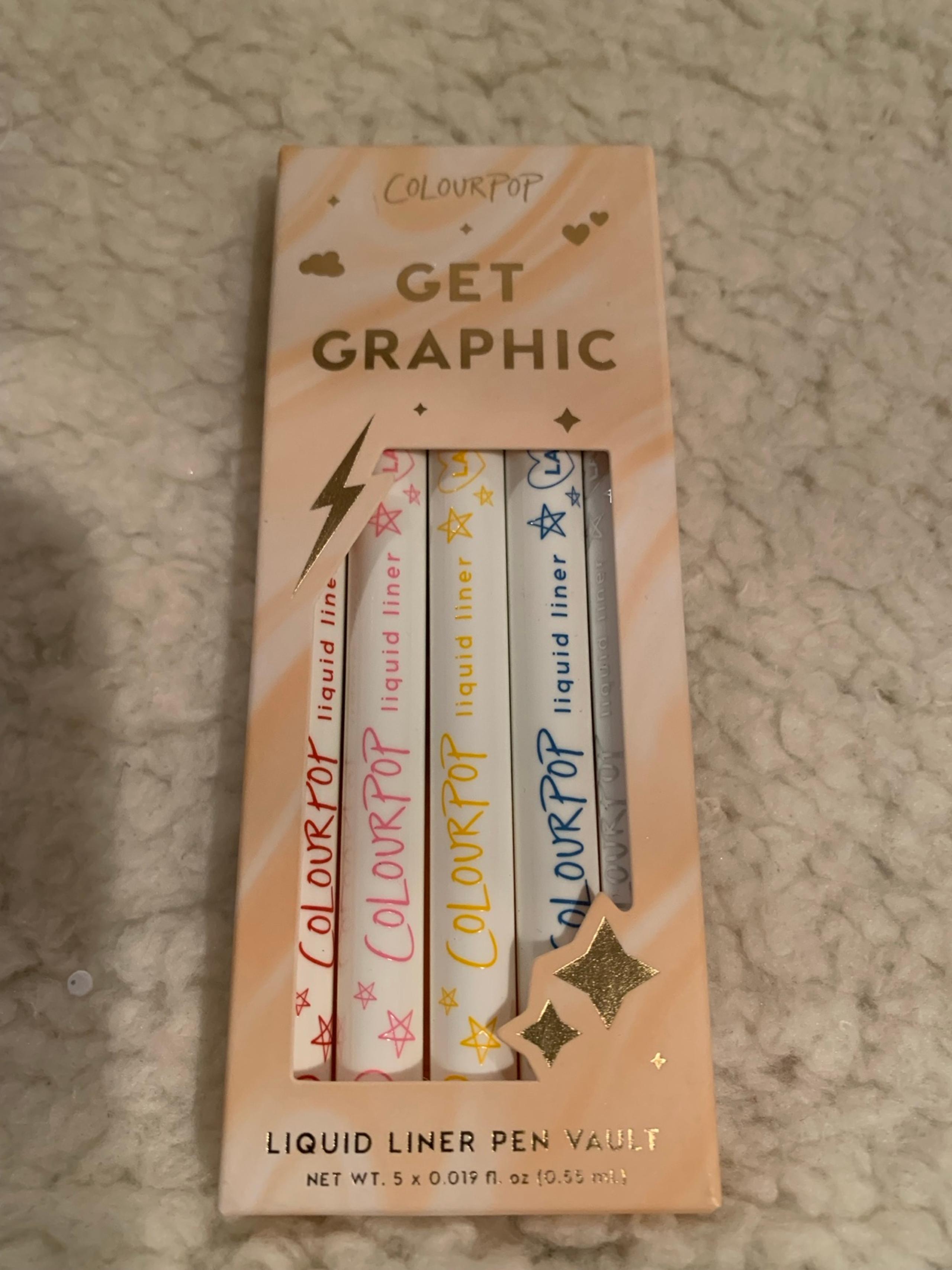 Colourpop cosmetics - Get Graphic- liquid Liner pen vault