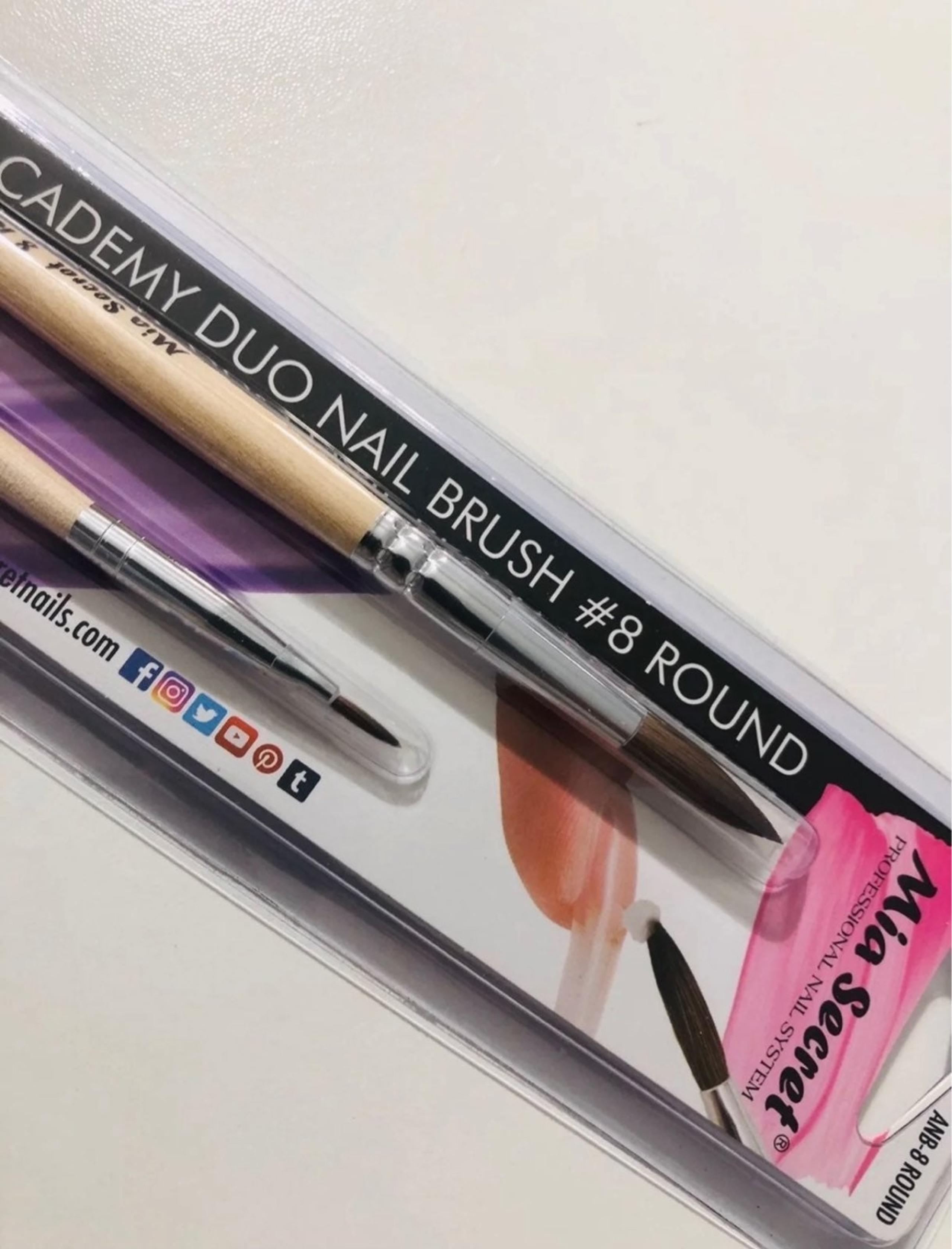 acrylic nail brush set #8 MIA SECRET