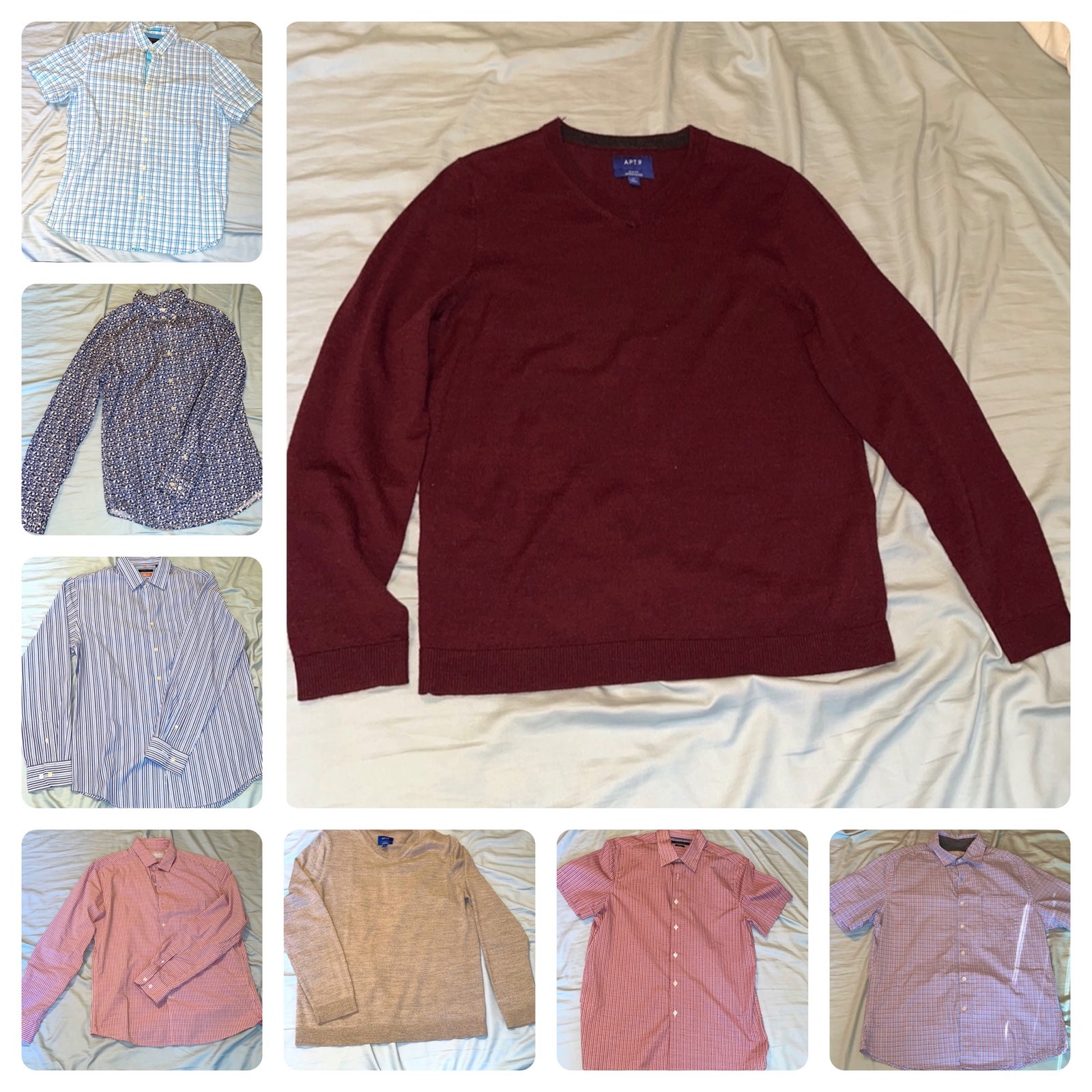 Box of shirts
