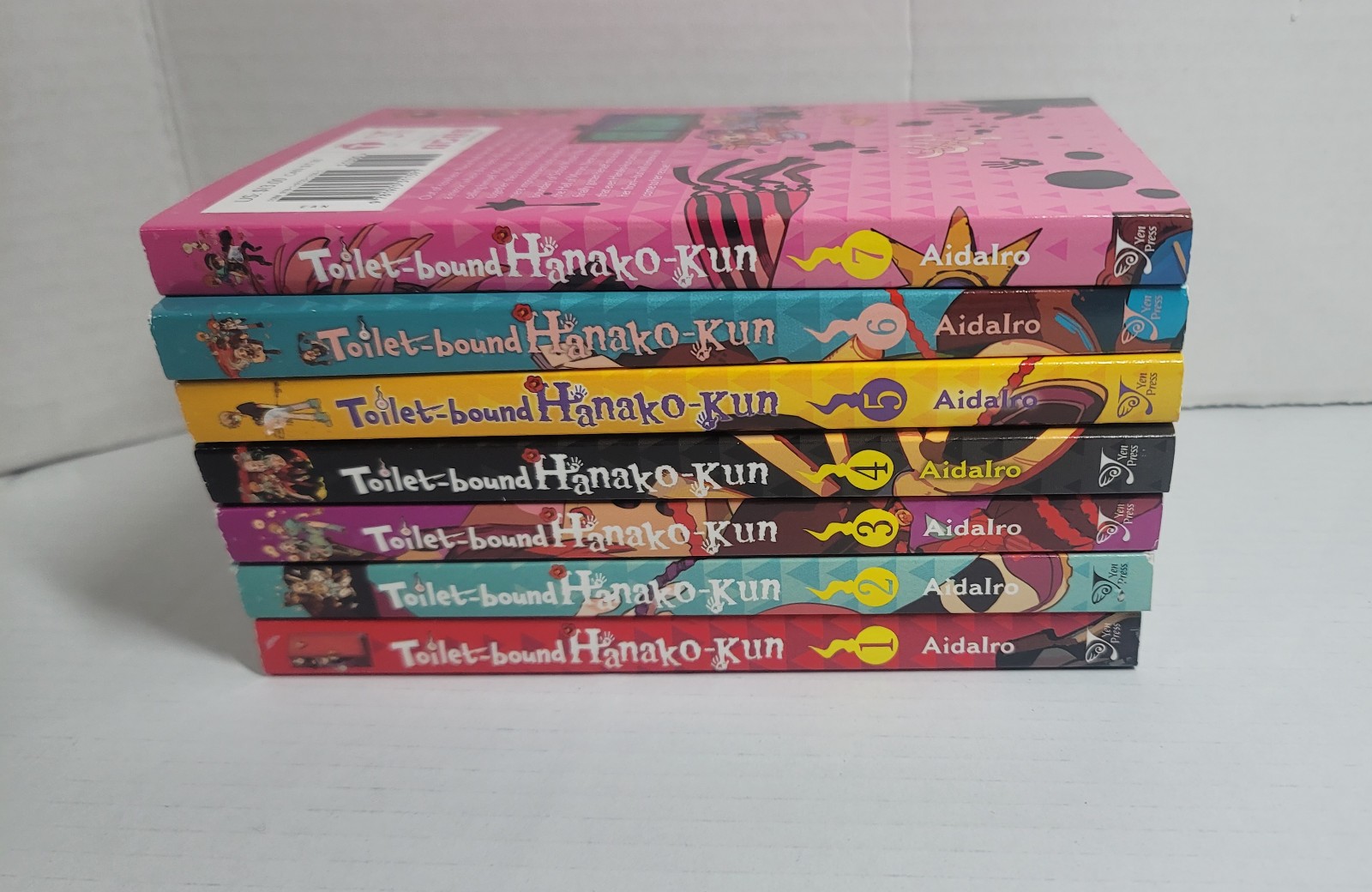 Toilet Bound Hanako kun Manga Volumes 1 - 7 Aidalro Paperback English