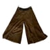 Double D Ranch Authentic Suede Leather Palazzo Cropped Pants