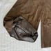 Double D Ranch Authentic Suede Leather Palazzo Cropped Pants