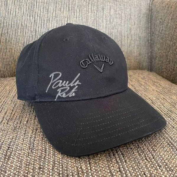 Callaway heritage twill baseball Hat autographed by Paula Reto