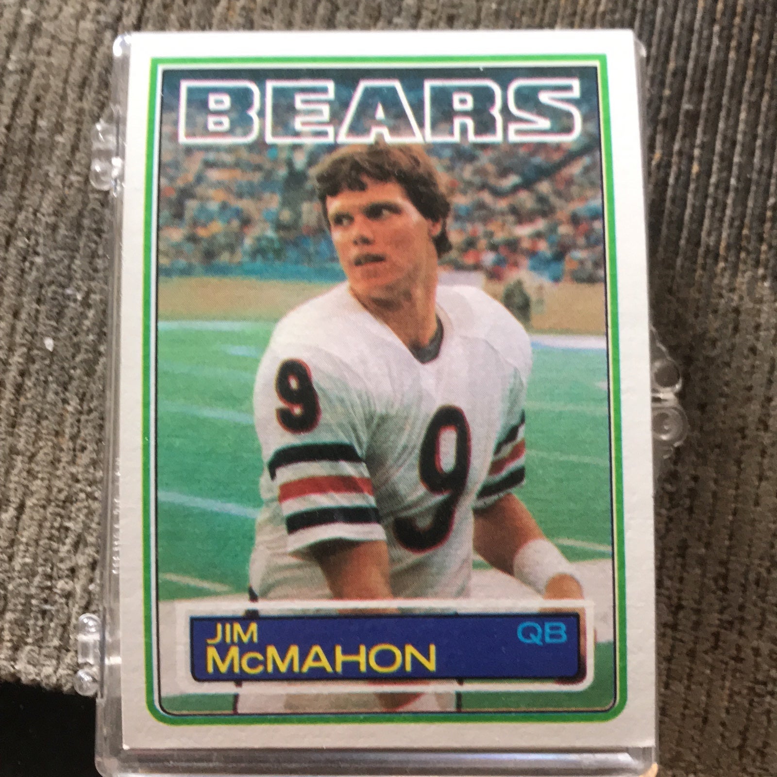 Topps Jim McMahon 1983 rookie