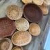 Large Boho Basket Wall Set of 14 Assorted Wicker Rattan Gallery
