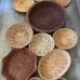 Large Boho Basket Wall Set of 14 Assorted Wicker Rattan Gallery