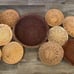 Large Boho Basket Wall Set of 14 Assorted Wicker Rattan Gallery