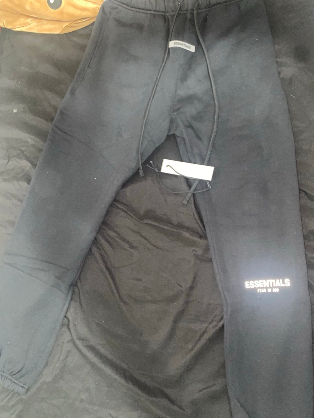 Essentials sweatpants black/white