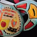 Vintage Large Italian De Simone Design Picasso Inspired Hand Painted Pitcher
