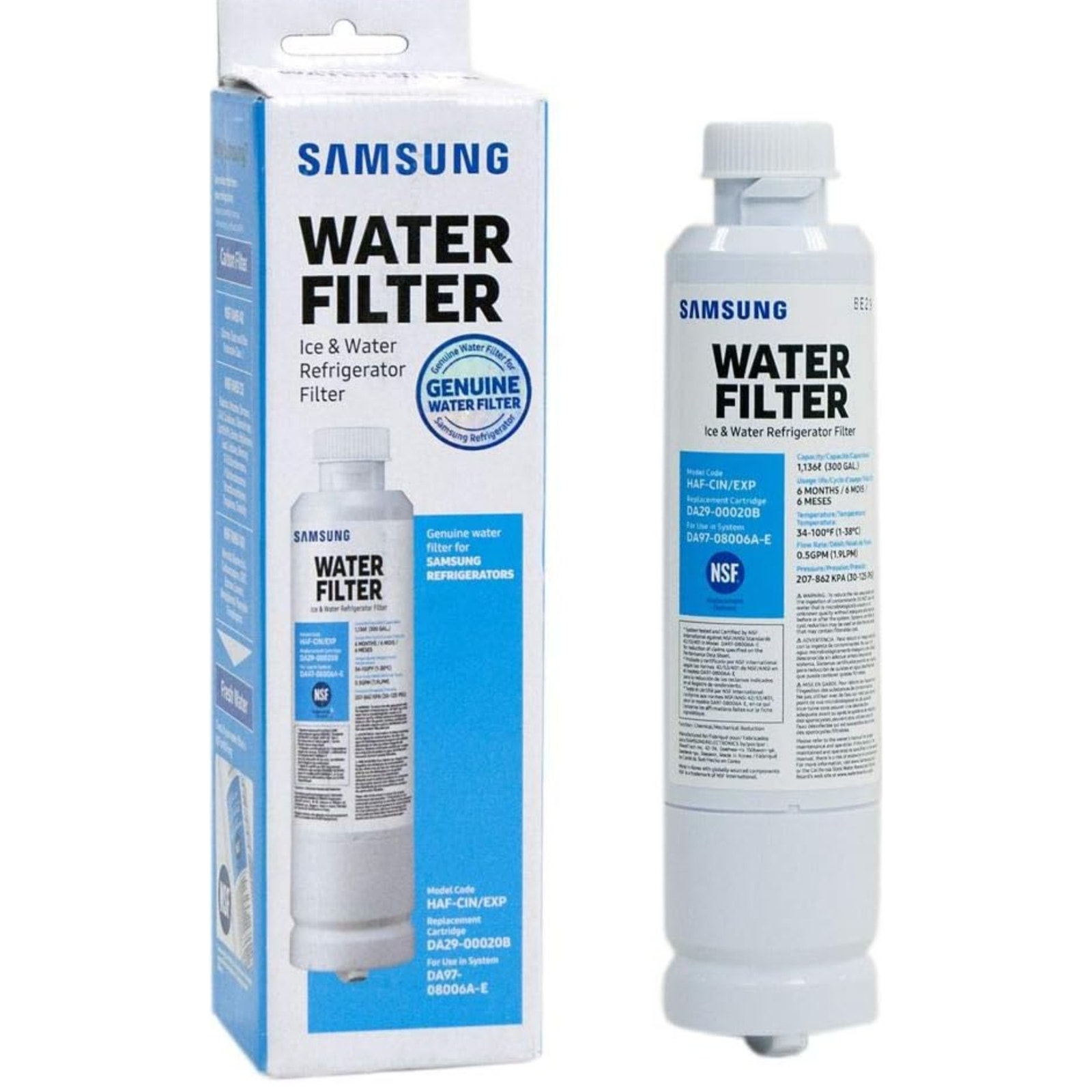 Samsung Refrigerator Water Filter Genuine (OEM) part