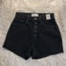 NEW Abercrombie Black Denim Shorts