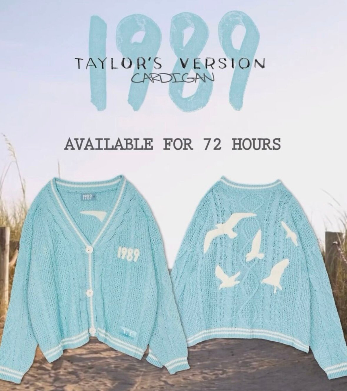 taylor swift cardigan 1989