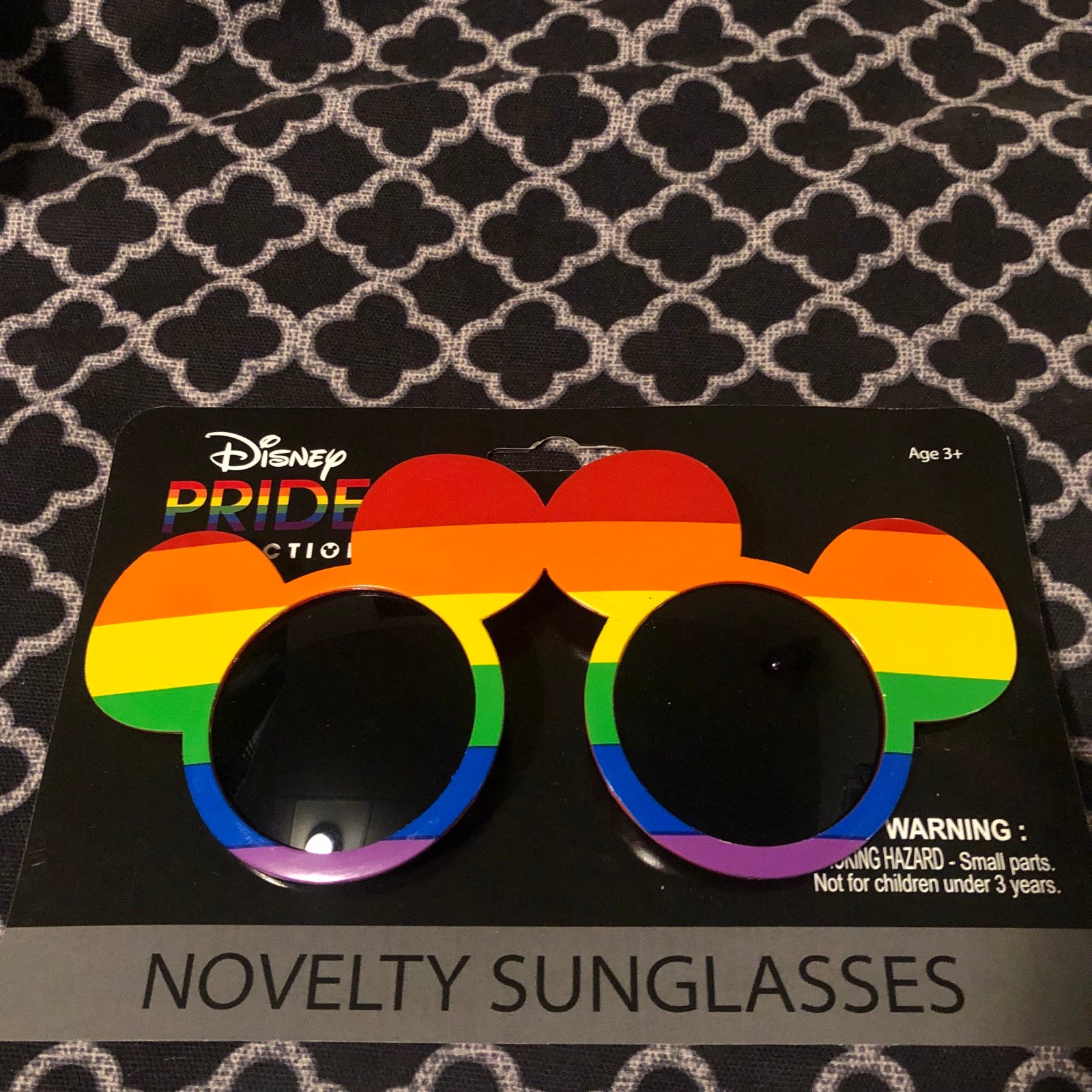 Disney Mickey Mouse PRIDE Rainbow Novelty Sunglasses