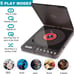 SEARICK CD Player Portable with Dual Headphones Jack, Rechargeable Battery