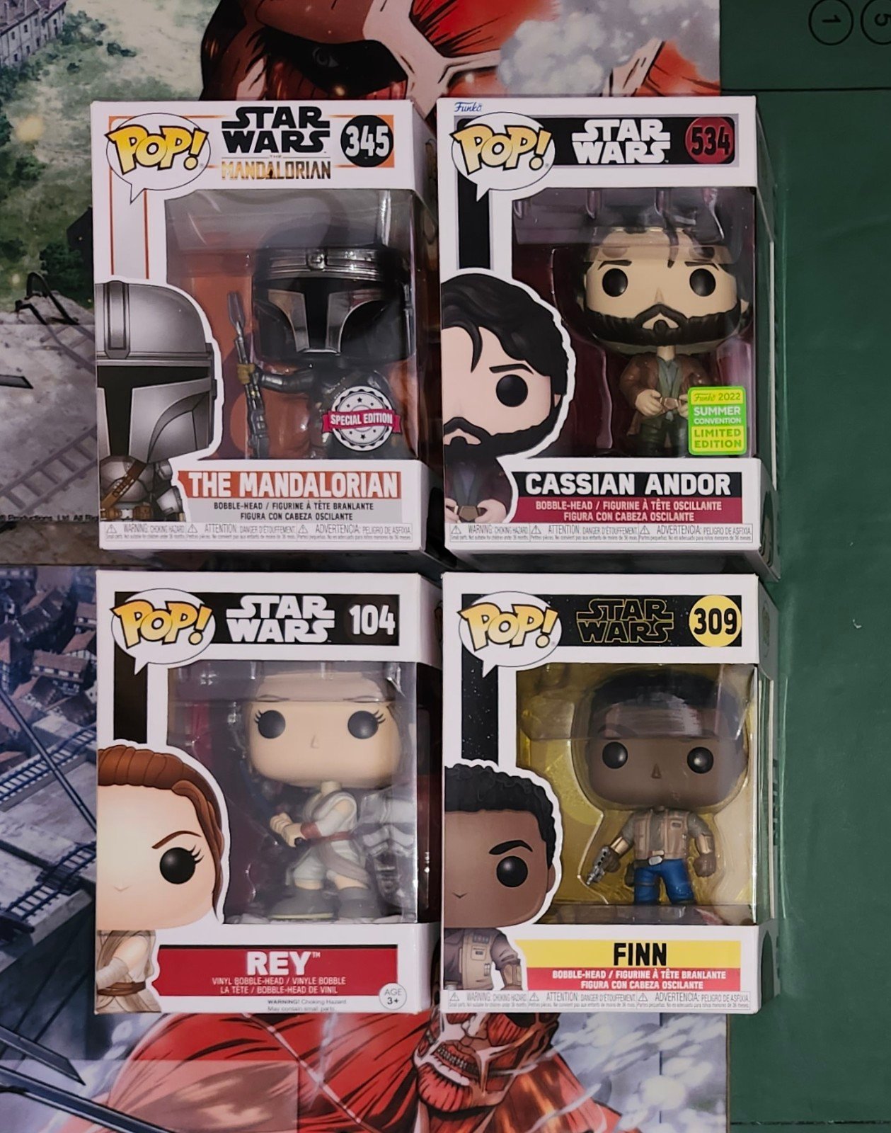 Starwars The Mandalorian Funko Pop Bundle