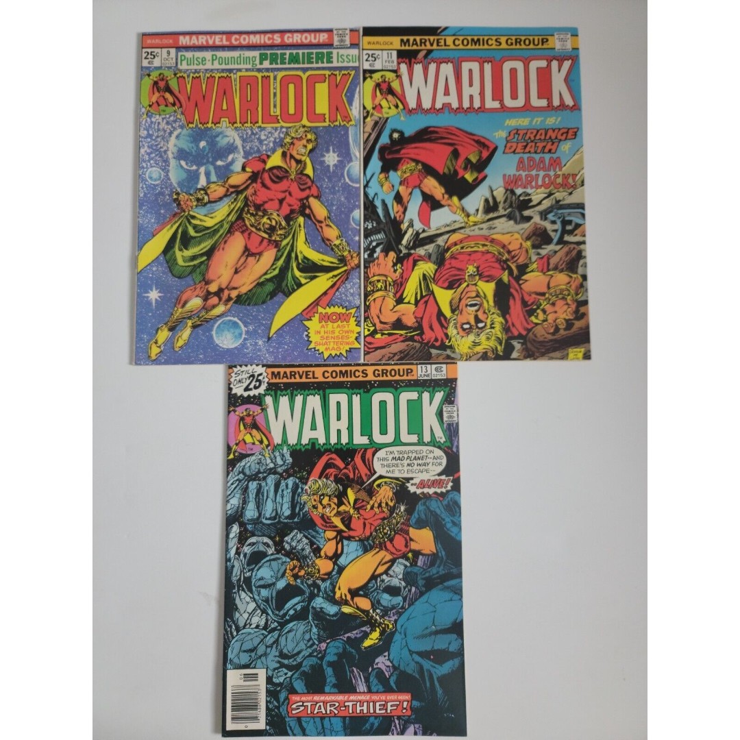 Warlock (1972) Comic Bundle w/Key Issues