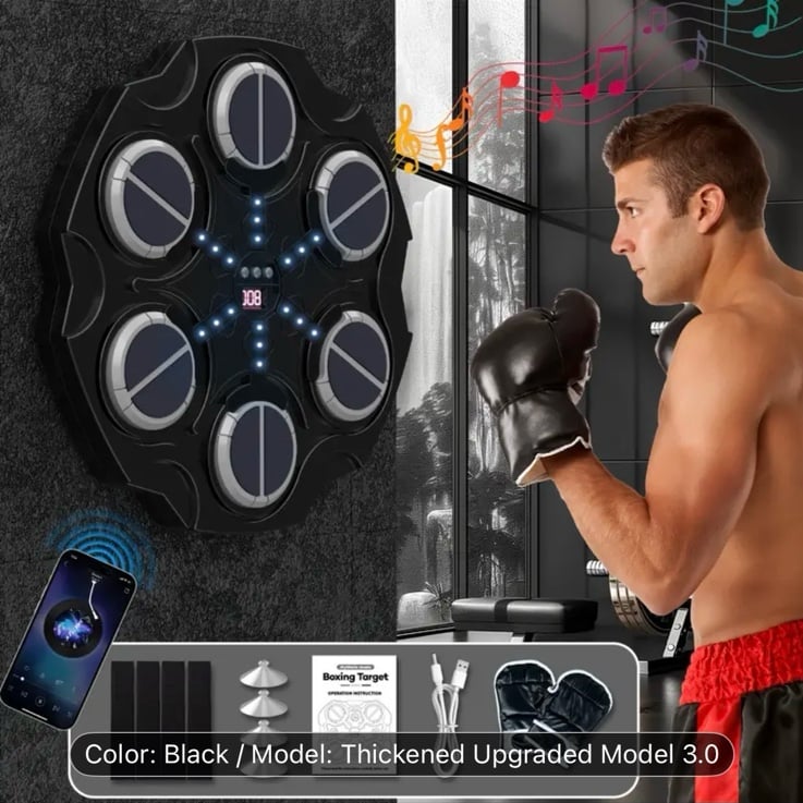 Upgrade Intelligent Music Boxing Machine For Sports Enthusiasts, Boxing Machine