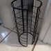 NearMoon Toilet Paper Organizer Stand, Free Standing 3 Rolls Tissue Storage, Met