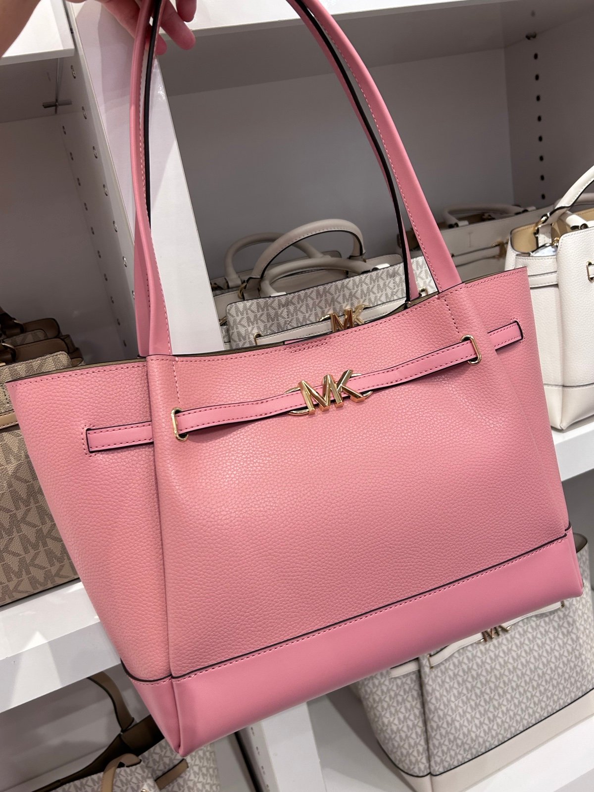Michael kors purse large tote reed primrose mk