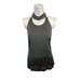 Fleur Du Mal FWRD Choker Top in Sparkle Grey Size Large