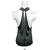 Fleur Du Mal FWRD Choker Top in Sparkle Grey Size Large