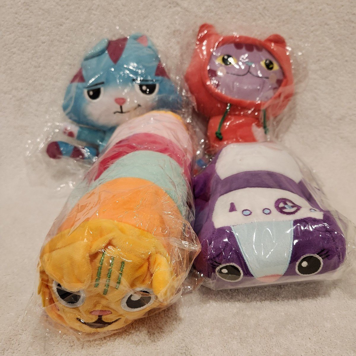 *Free Shipping*4pc Gabby doll house Friends plush bundle