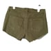 L'Agence Ryland High Rise Cutoff Denim Shorts Size 25 in Khaki Green NWT