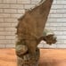 Gargoyle Garden Statue on Pedestal Concrete Sculpture