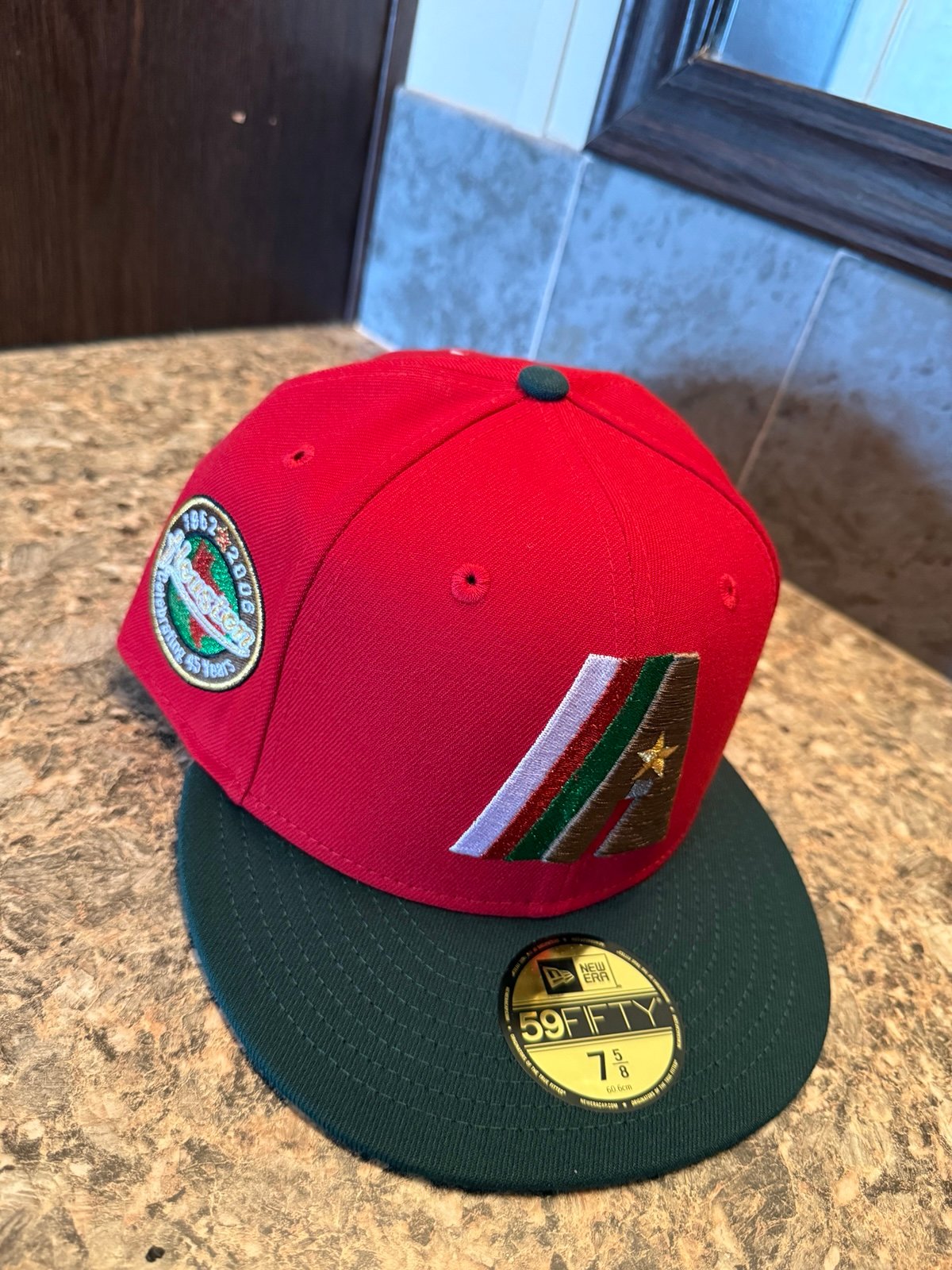Houston Astros New Era 7 5/8 Fitted Hat
