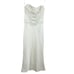 House of CB London NWT Sienna Strapless Satin Corset Dress Ivory Size S
