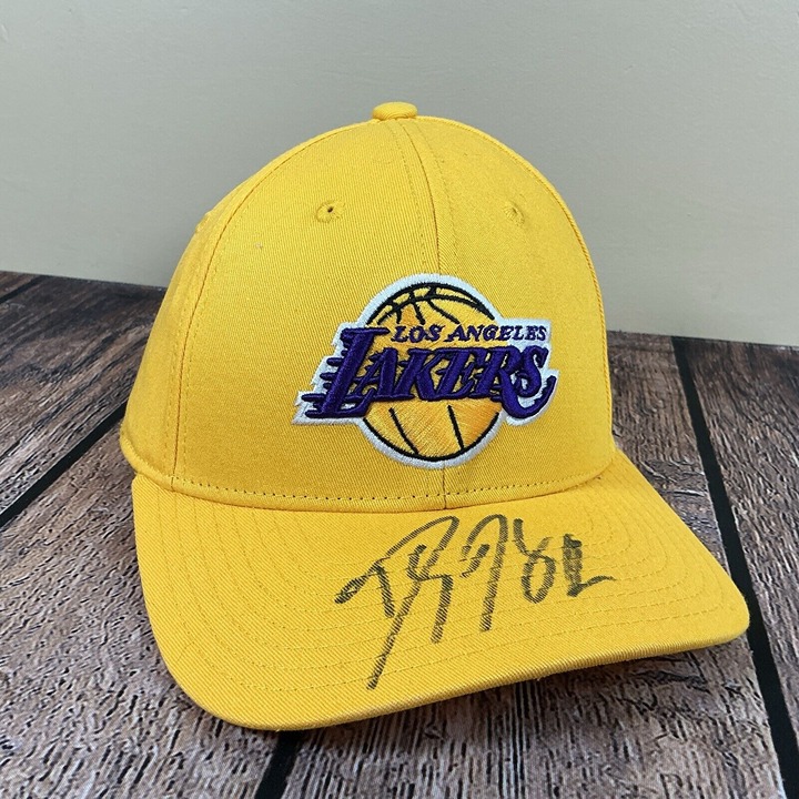 DAngelo Russell Autograph Los Angeles LA Lakers Hat