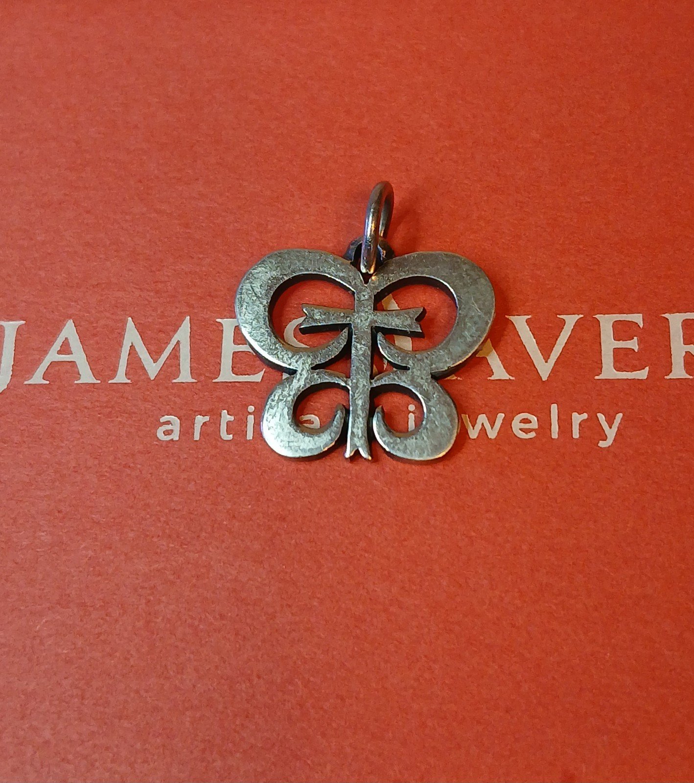 Retired James Avery Open Easter Butterfly Charm