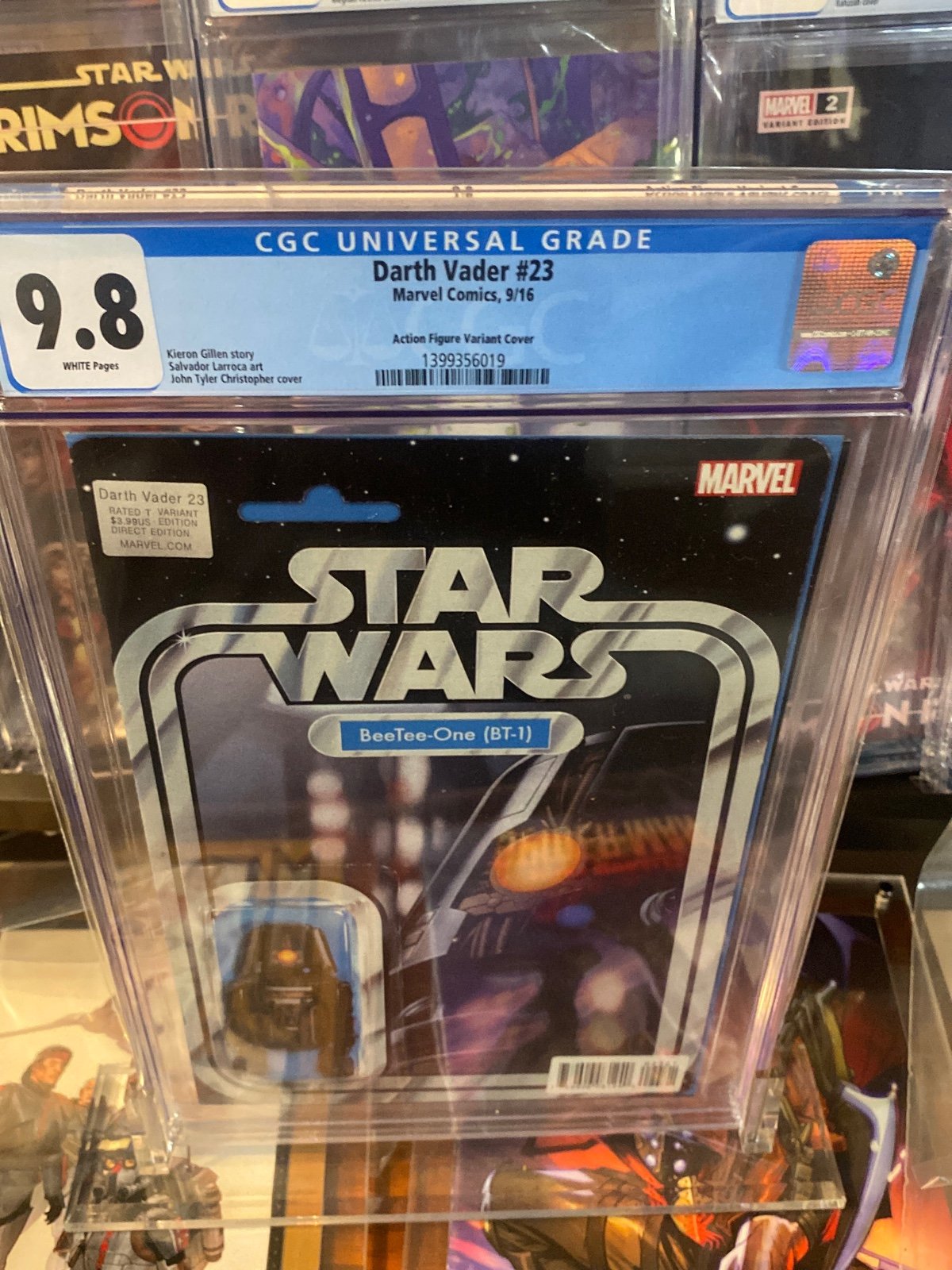 Star Wars Darth Vader #23 Action Figure Variant CGC 9.8