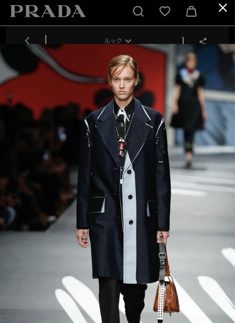 90s 2018ss Prada sampling U.S. NAVY coat