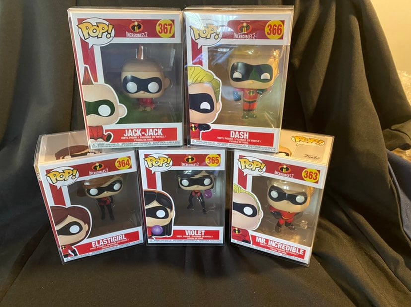 Incredibles Funko Pop Lot