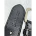 Ovation Riding Black Leather Purple Embroidered Belt Womens Size 34 Boho Western