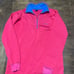 VINTAGE Patagonia Capilene Shirt Womens Medium Pink 1/4 Zip USA blue tag